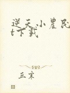 逆天小农民txt下载