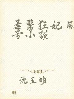 毒医狂妃 风凌兮小说