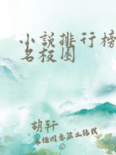 小说排行榜前十名校园