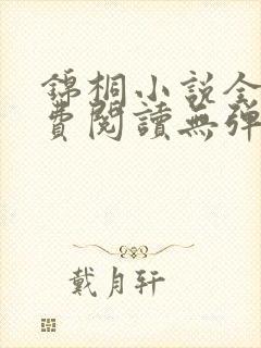 锦桐小说全文免费阅读无弹窗笔趣阁
