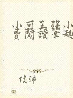 小可王强小说免费阅读笔趣阁