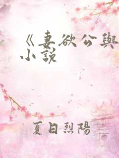 《妻欲公与媳》小说