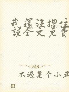 我还没摁住她小说全文免费阅读笔趣阁