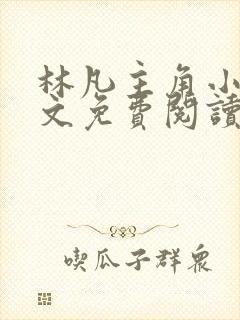 林凡主角小说全文免费阅读完整版