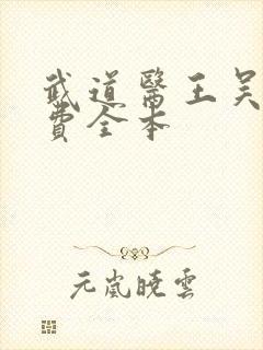 武道医王吴东免费全本