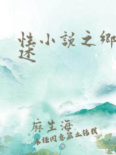 性小说之乡村自述
