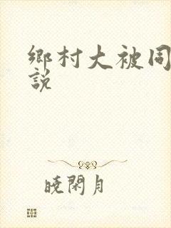 乡村大被同眠小说