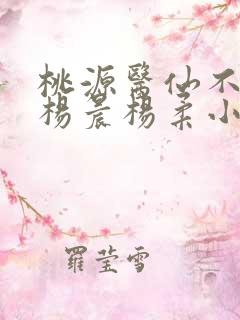 桃源医仙不风流杨晨杨柔小妈免费阅读