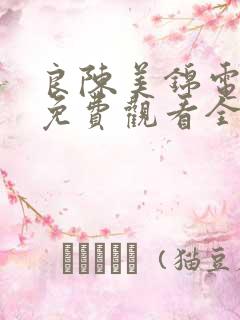 良陈美锦电视剧免费观看全集高清