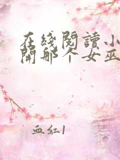 在线阅读小说放开那个女巫