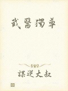 武医独尊