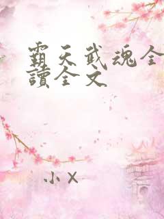 霸天武魂全文阅读全文