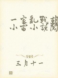 一家乱战胡秀英小雷小说阅读