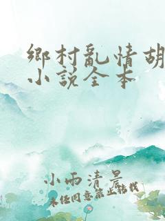 乡村乱情胡秀英小说全本