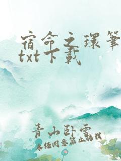 宿命之环笔趣阁txt下载