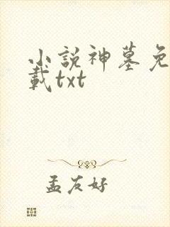 小说神墓免费下载txt