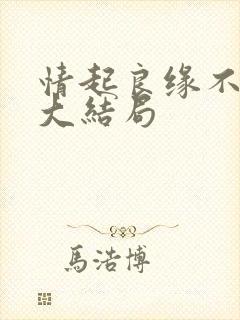 情起良缘不可窃大结局