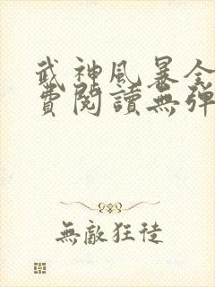 武神风暴全文免费阅读无弹窗笔趣阁