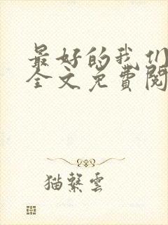 最好的我们小说全文免费阅读
