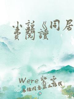 小说《同居》免费阅读