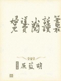妇道小说笔趣阁免费阅读最新章节