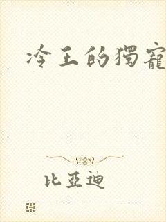 冷王的独宠医妃