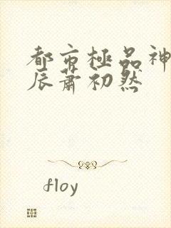 都市极品神医叶辰萧初然