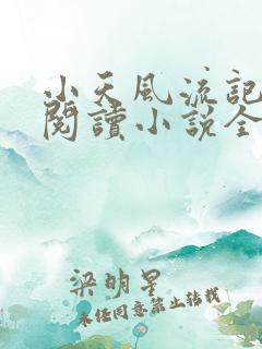 小天风流记免费阅读小说全文