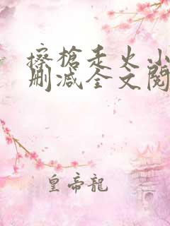 擦枪走火小说无删减全文阅读