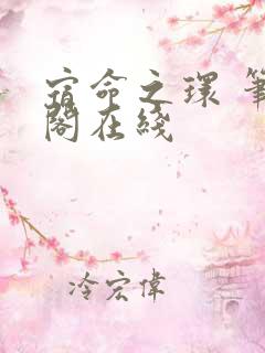 宿命之环 笔趣阁在线