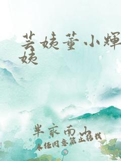 芸姨董小辉小说姨