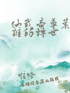 仙武帝尊叶辰是谁的转世