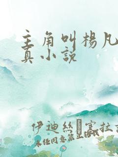 主角叫杨凡的修真小说