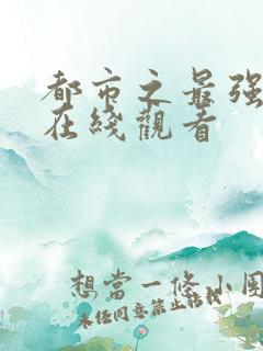 都市之最强仙医在线观看