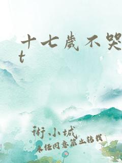 十七岁不哭txt