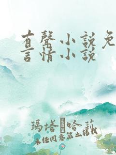 有声小说免费听言情小说