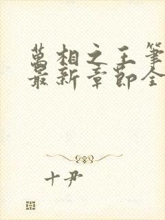 万相之王笔趣阁最新章节全文