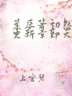 叶辰萧初然最快更新章节天域小说