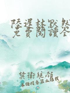 陆迟林默然小说免费阅读全文