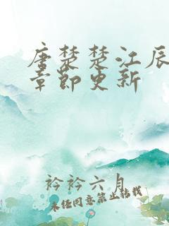 唐楚楚江辰最新章节更新