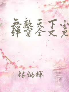 无敌天下小说无弹窗全文免费阅读
