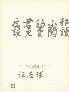 病君的小邪后小说免费阅读