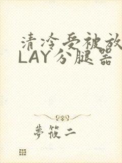 清冷受被放置PLAY分腿器