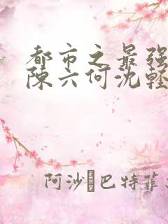 都市之最强狂兵陈六何沈轻舞匹敌