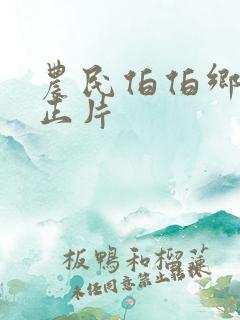 农民伯伯乡下妹正片