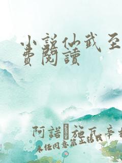 小说仙武至尊免费阅读