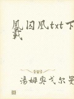 凤囚凰txt下载