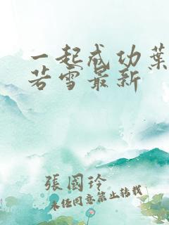一起成功叶凡唐若雪最新
