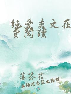 纯爱爽文在线免费阅读
