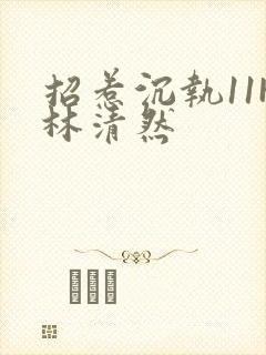 招惹沉执11H林清然
